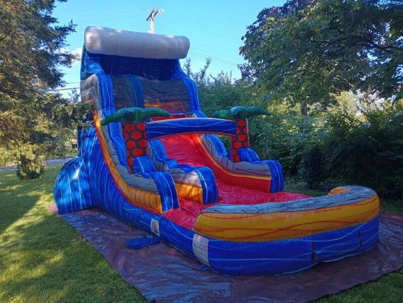 15ft Tropical Blast Slide Wet/Dry