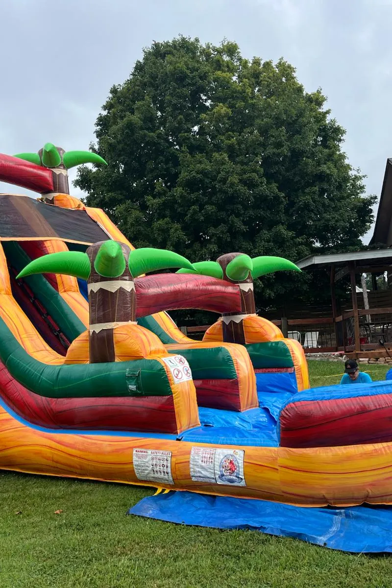 16ft Rasta Paradise Slide