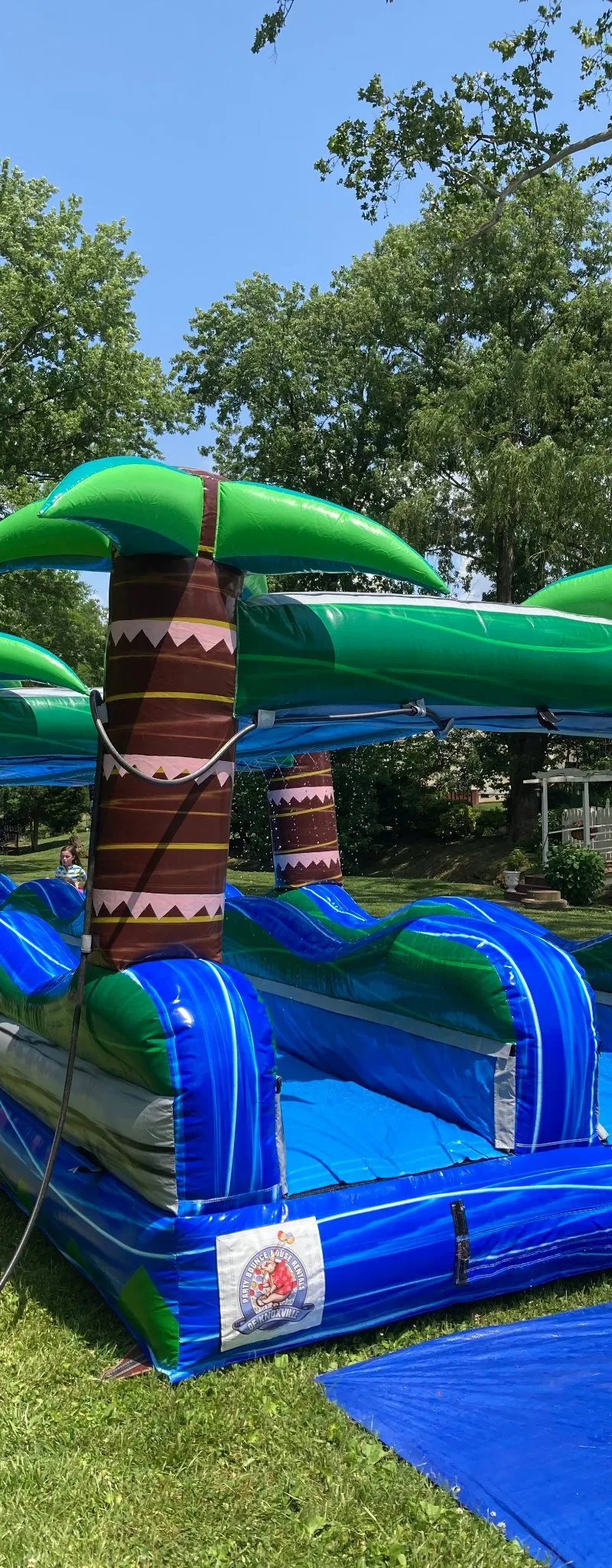 40ft Tropical Paradise Slip N Slide