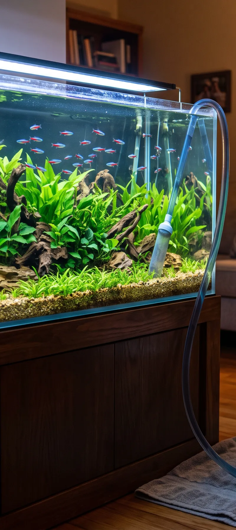 Aquarium Maintenance — Cleaning, Water Changes & Setup