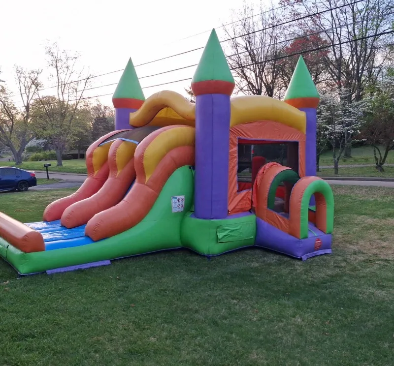 Big Orange Crush Deluxe Jumper with Double Slide