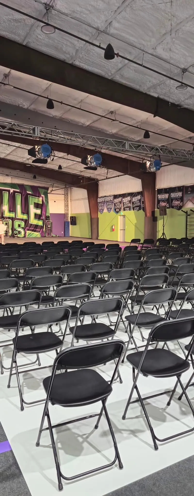 Black Folding Chairs