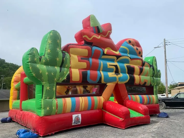 Fiesta Party Kingdom Bounce House