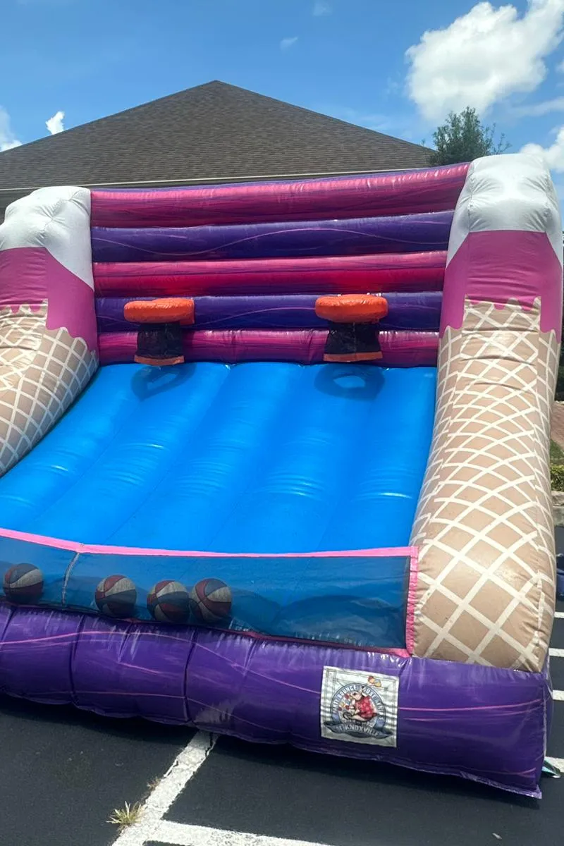 Ice Cream Themed Basketball Game
