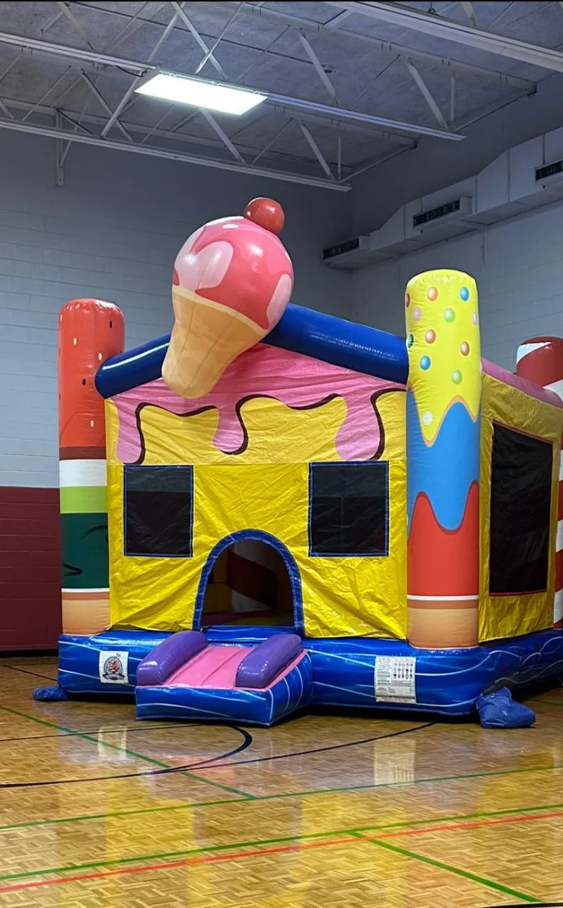 Ice Cream Themed Bounce House