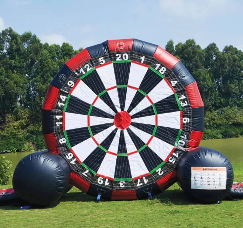 Inflatable 10 ft Soccer Dart Game
