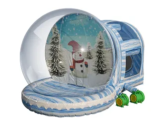 Inflatable Snow Globe Photo Op