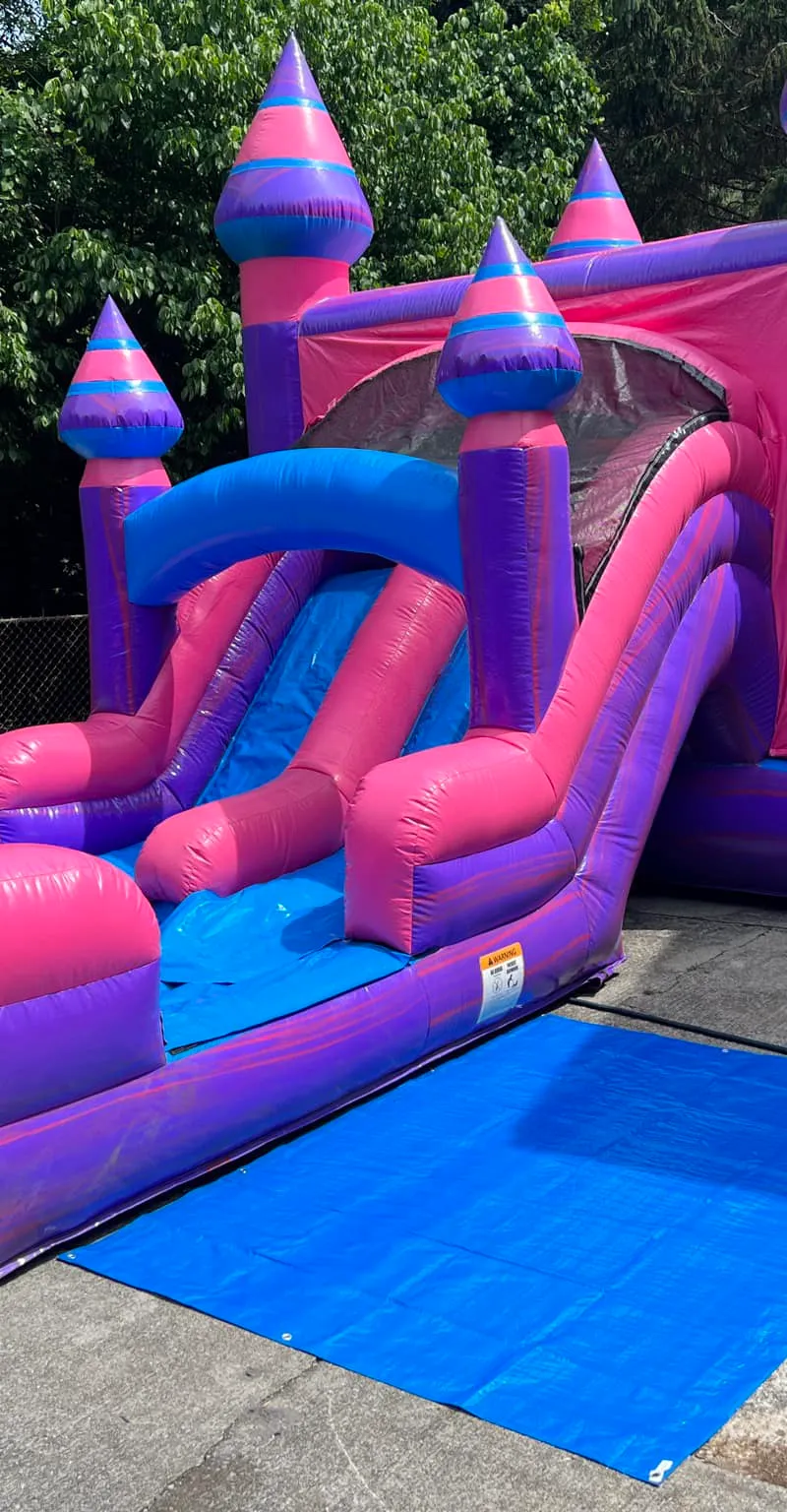 Purple Palace Deluxe Jumper with Slide
