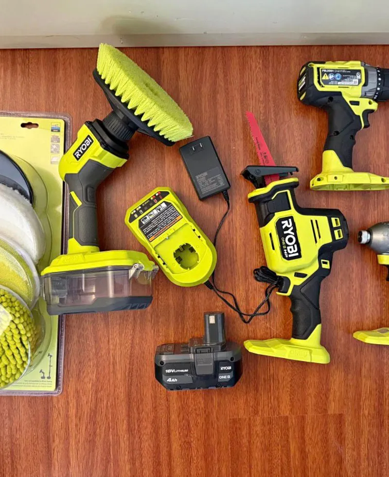 Ryobi Cordless Tool Set (Drill, Impact, Sawzall)