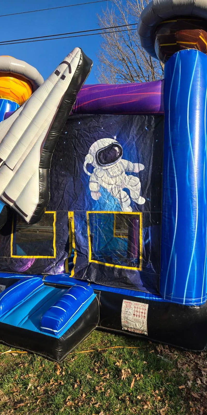 Space Themed Bounce House