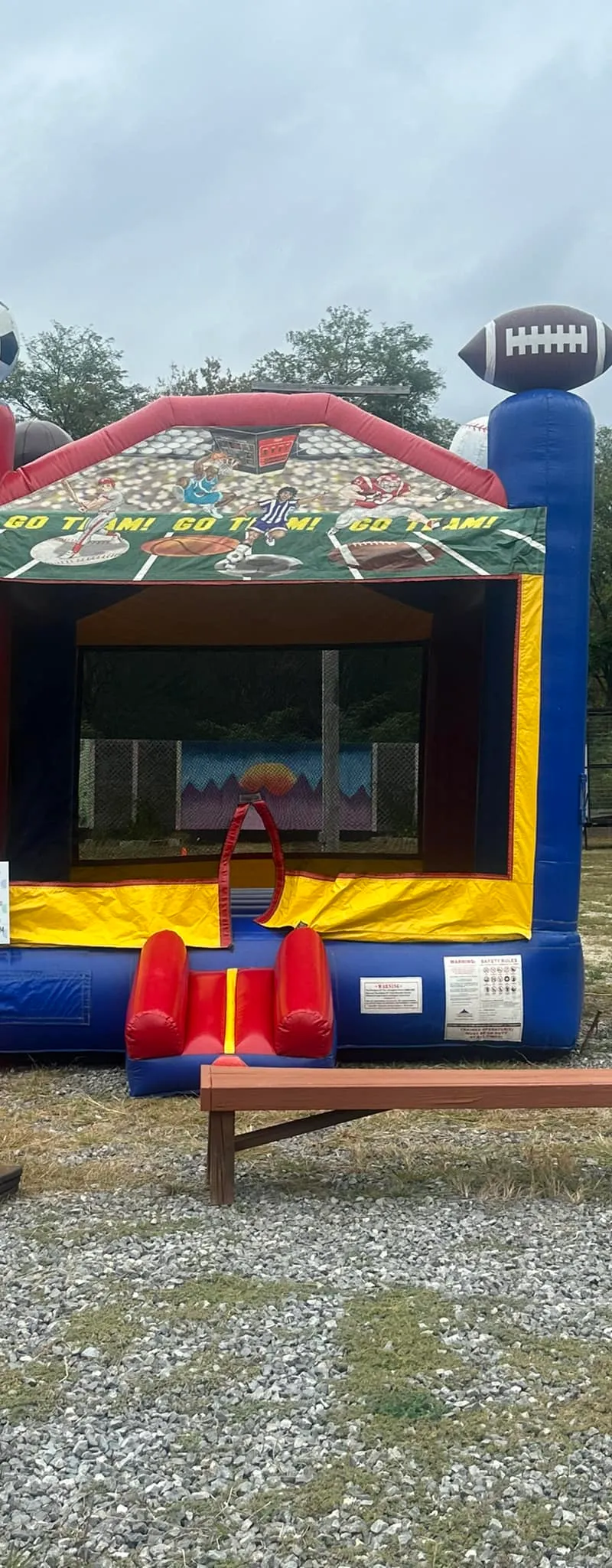 Sports Themed Bounce House