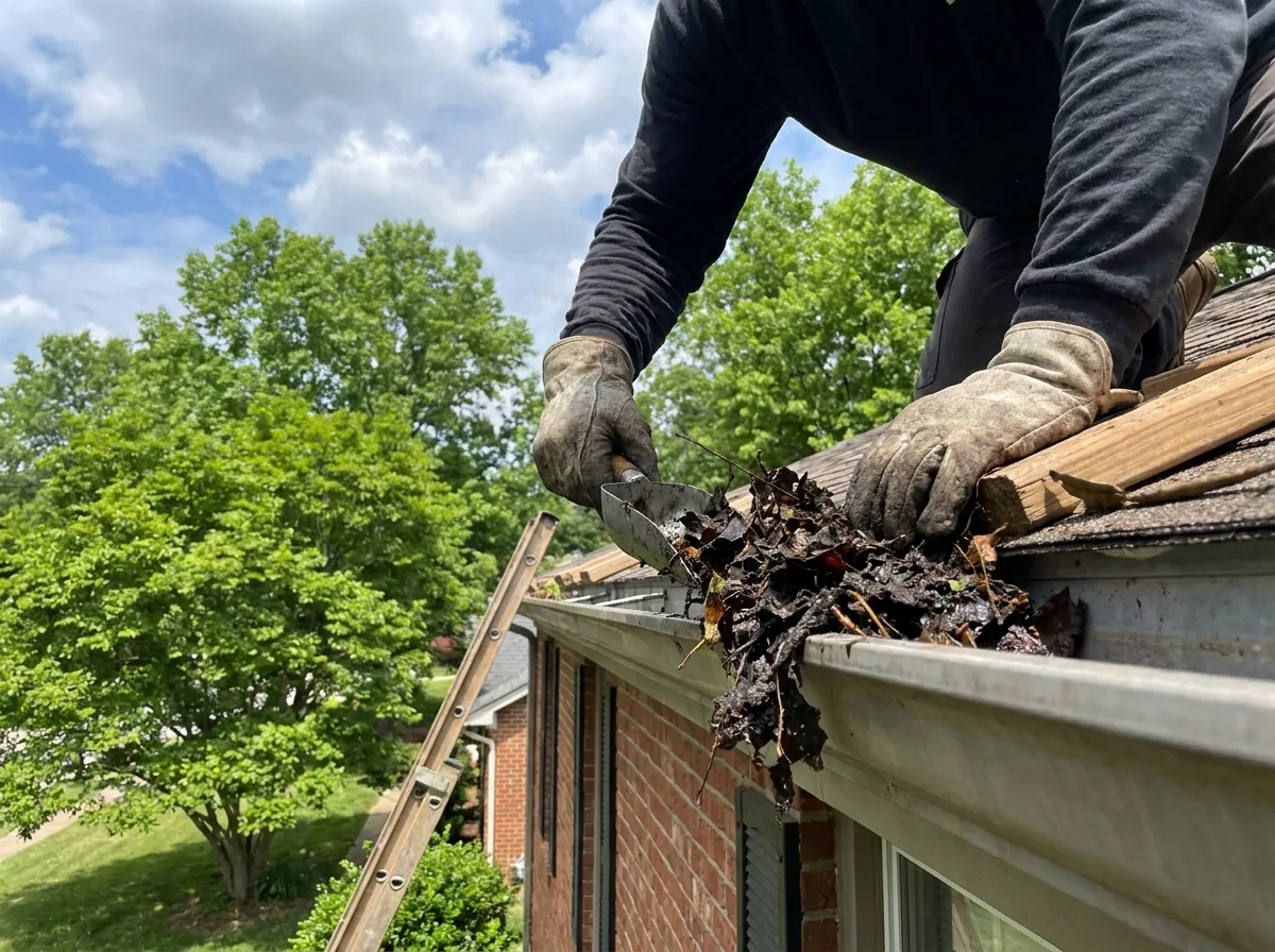 Gutter Cleaning & Flushing
